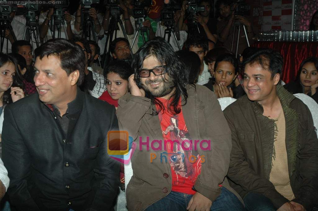 Sanjay Chhel, Pritam Chakraborty, Madhur Bhandarkar at Dil To Baccha Hai Ji music launch in Cinemax on 23rd Dec 2010 