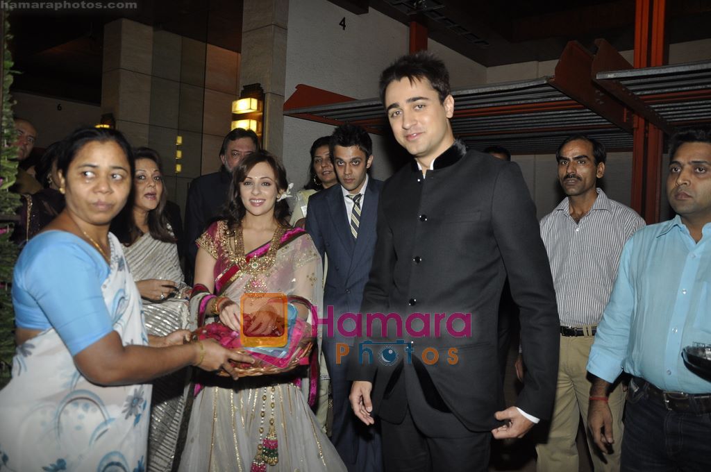 Imran Khan, Avantika Malik at Imran and Avantika's Wedding in Bandra, Mumbai on 10th Jan 2011 