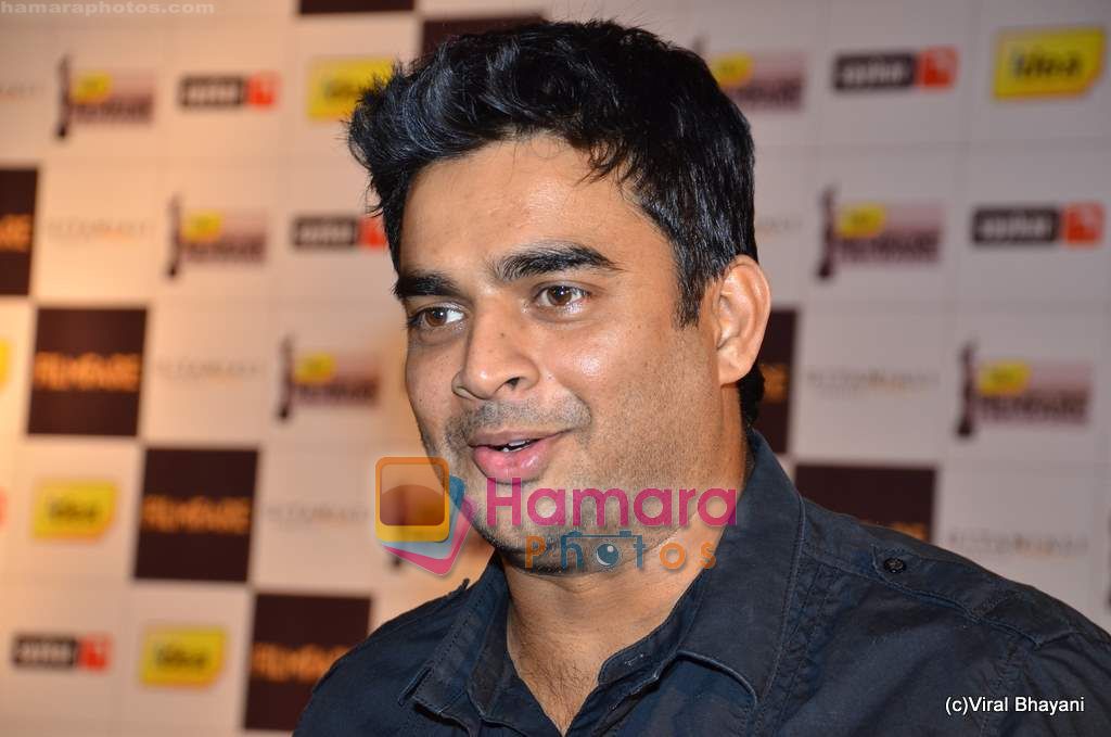 Madhavan at the Filmfare nominations bash in J W Marriott on 19th Jan 2011 