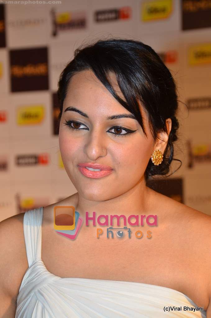 Sonakshi Sinha at the Filmfare nominations bash in J W Marriott on 19th Jan 2011 