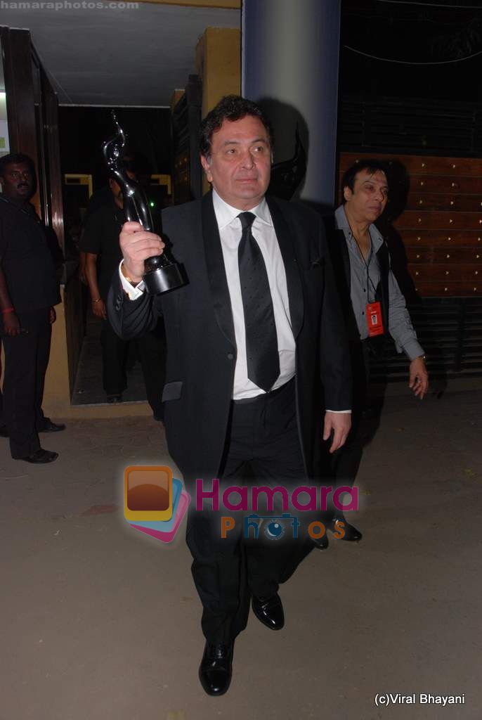 Rishi Kapoor at The 56th Idea Filmfare Awards 2010 in Yrf studios, Mumbai on 29th Jan 2011 