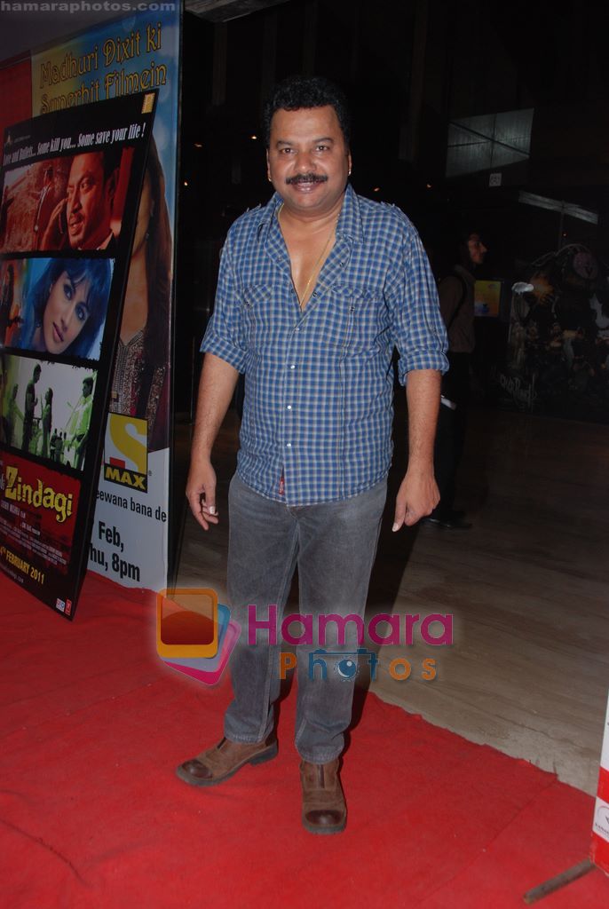 Nagesh Bhosle at the Premiere of Yeh Saali Zindagi in Cinema , Mumbai on 2nd Feb 2011 