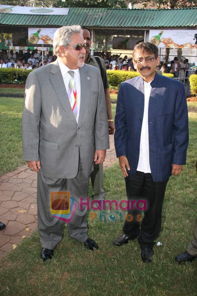 Vijay Mallya at Signaturel Derby in Mahalaxmi on 6th Feb 2011 