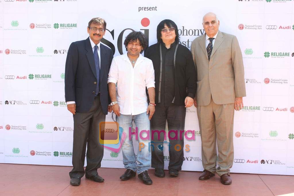 Kailash Kher at an evening with the Symphony Orchestra of India  in Mumbai on 7th Feb 2011 