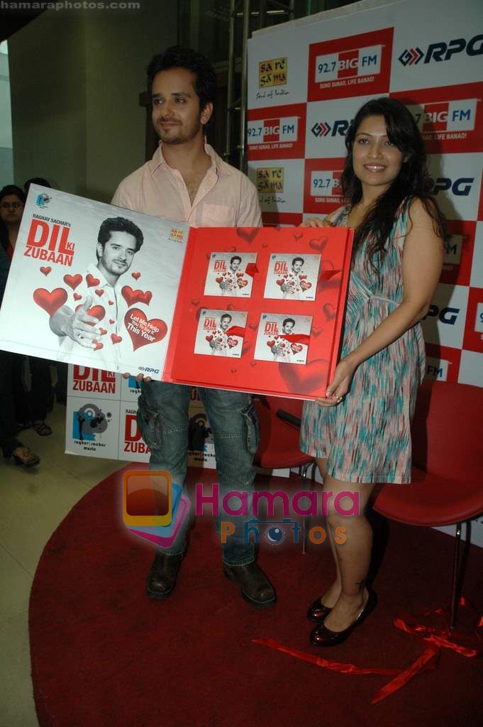 Raghav Sachar, Amita Pathak launches Dil Ki Zuban album in Big FM on 9th Feb 2011 