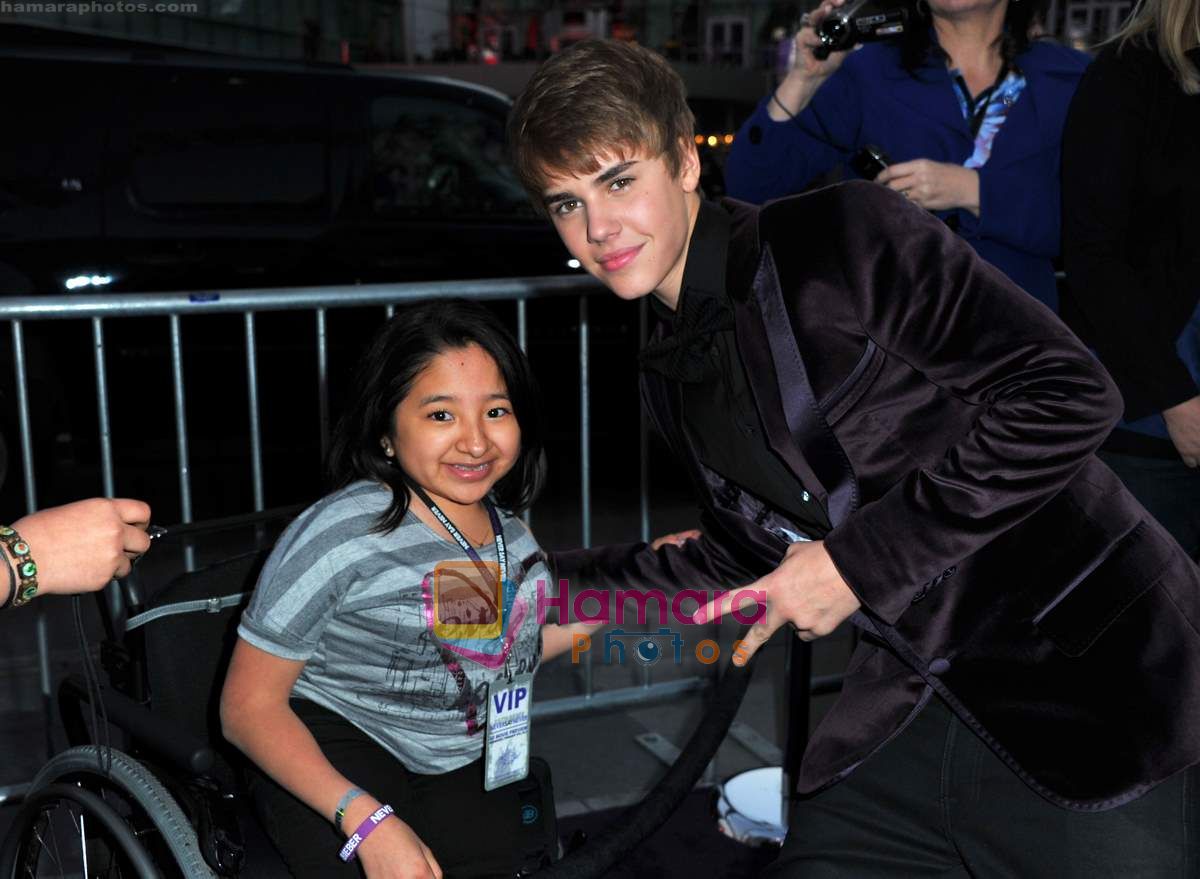 at Justin Bieber Never Say Never premiere on 10th Feb 2011 
