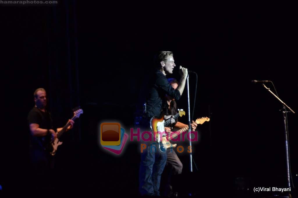 Bryan Adams at Bryan Adams concert in MMRD, Bandra, Mumbai on 12th Feb 2011 