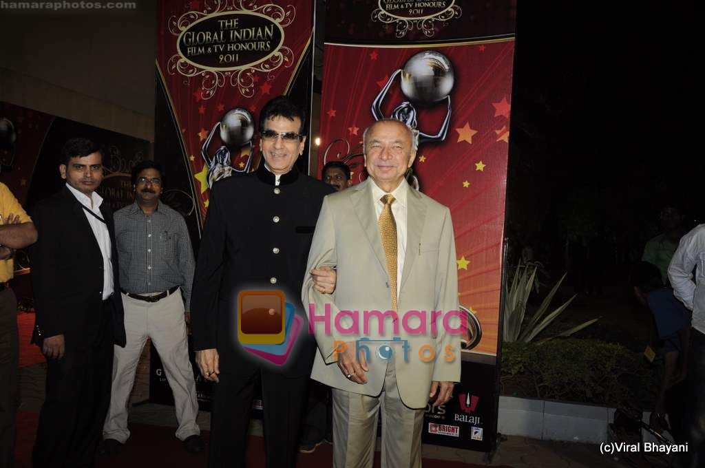 Jeetendra at Global Indian Film and TV awards by Balaji on 12th Feb 2011 