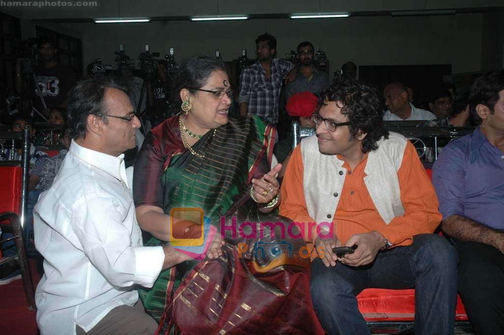 Usha Uthup at the launch of Usha Uthups music CD in ST Catherine's children home on 16th Feb 2011 