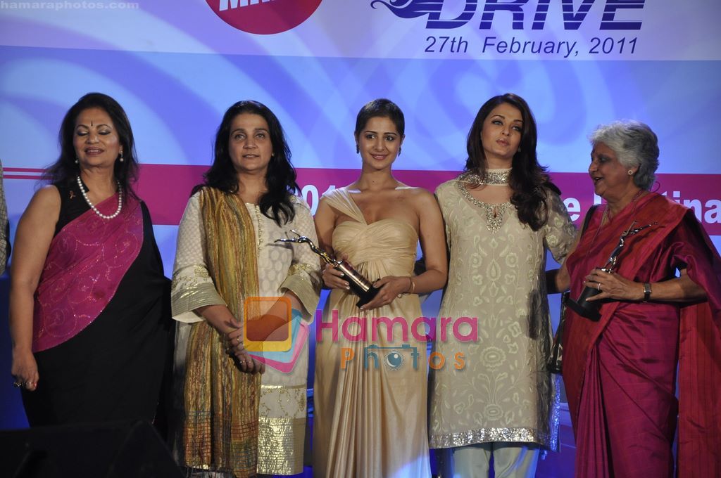 Aishwarya Rai Bachchan at Lavassa Womens car Rally Prize Distribution in Hyatt Regency, Andheri, Mumbai on 4th March 2011 