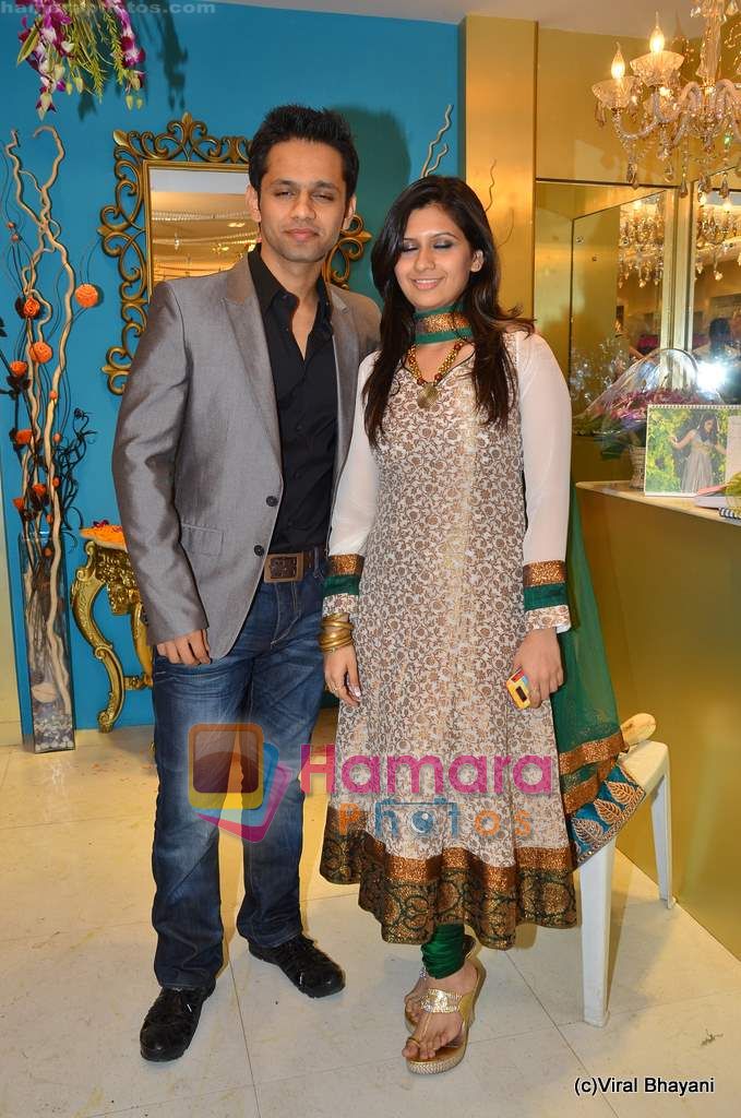 Rahul Vaidya at the launch of designer Manali Jagtap's store in Mumbai on 4th March 2011 