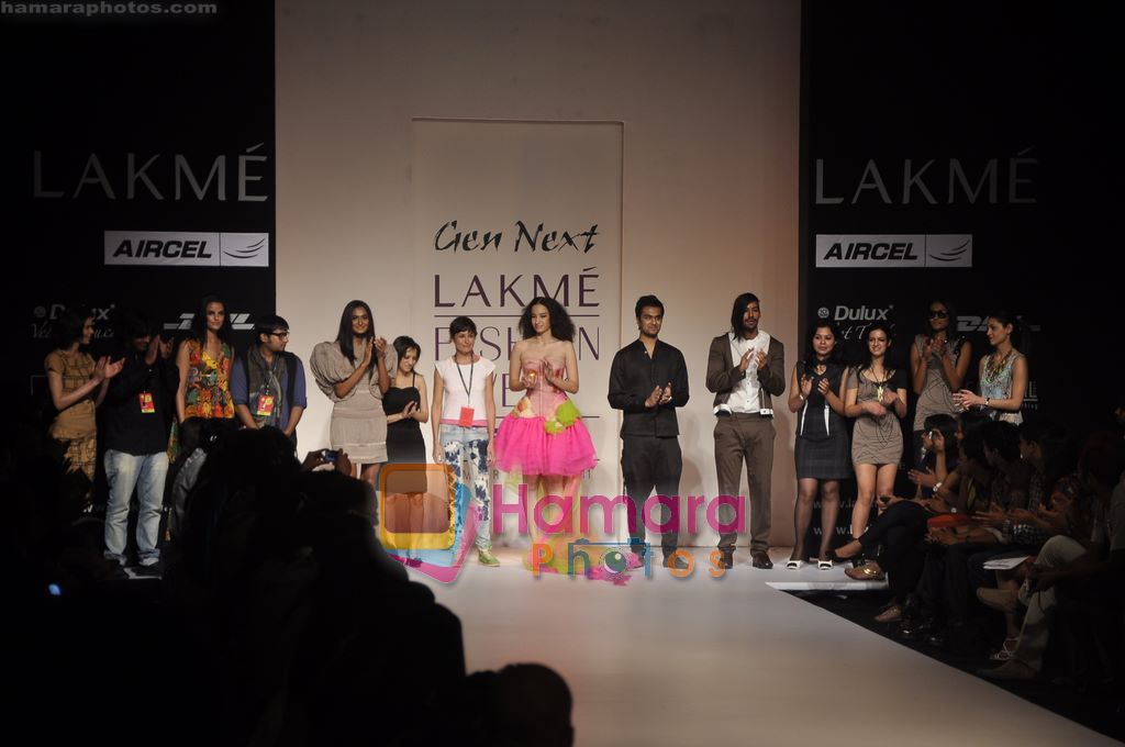 at Gen Next show at Lakme Fashion Week 2011 Day 1 in Grand Hyatt, Mumbai on 10th March 2011 