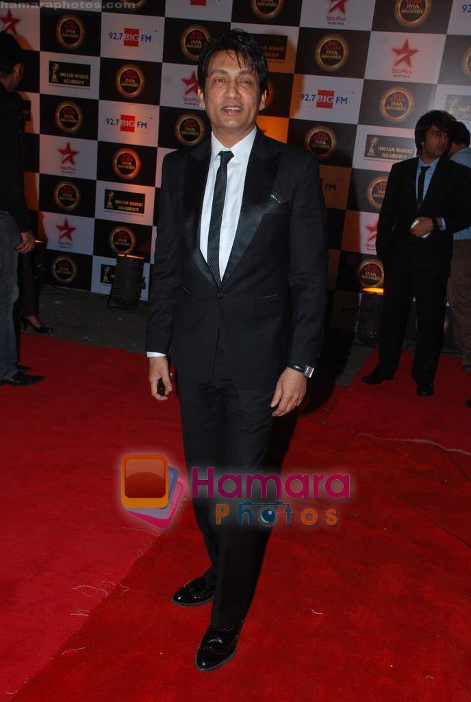 Shekhar Suman at Big Star IMA Awards red carpet on 11th March 2011 