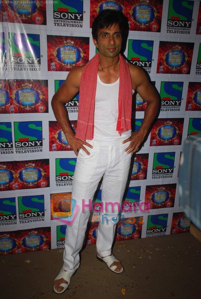Sonu Sood on the sets of Comedy Circus in Mohan Studios on 14th March 2011 