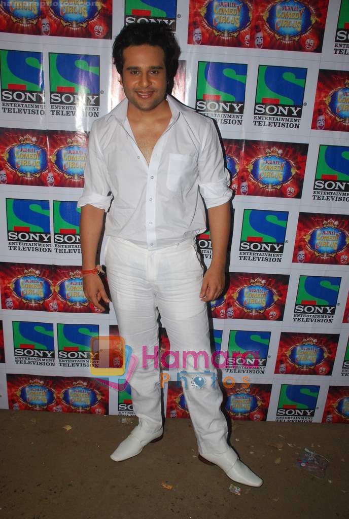 Krushna on the sets of Comedy Circus in Mohan Studios on 14th March 2011 