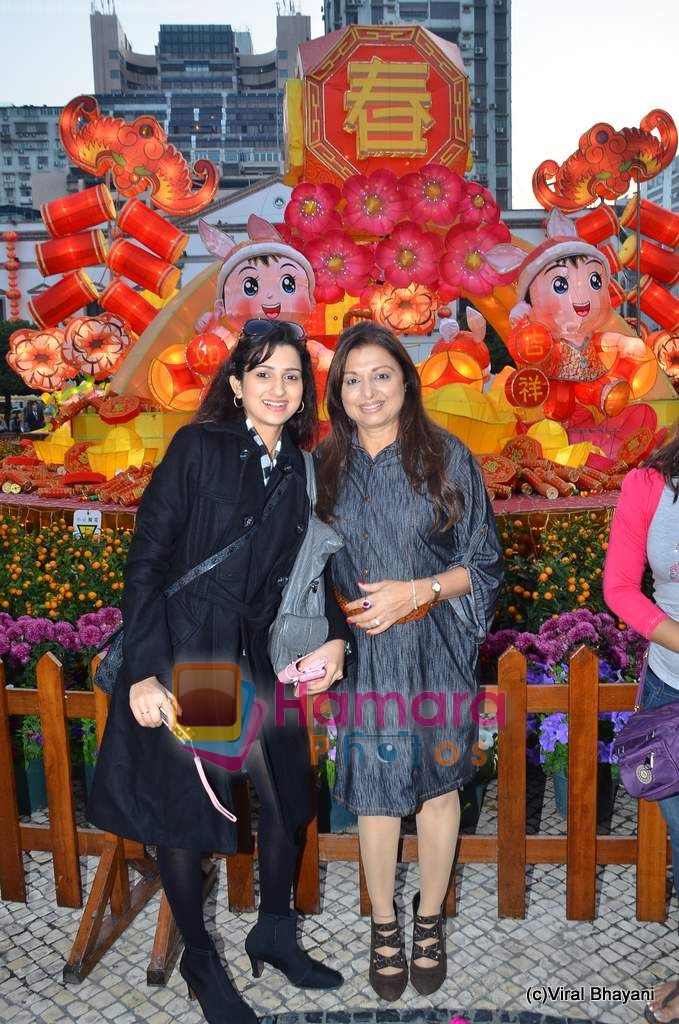 TV stars on a tour of Macau for Star Pariwar Awards on 18th March 2011 