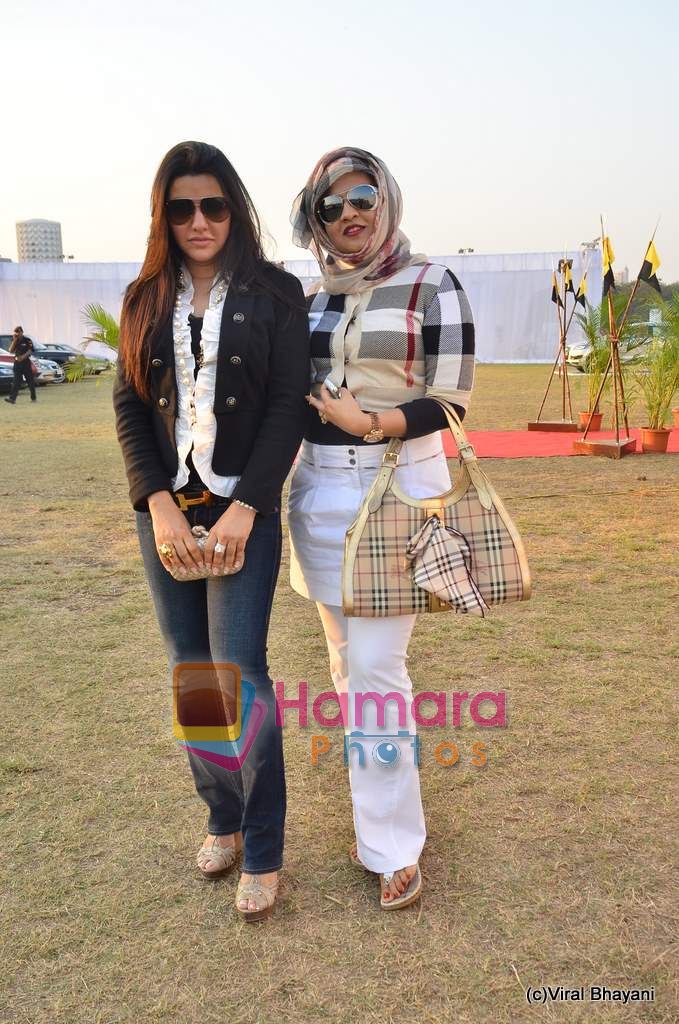 Kehkashan Patel at Manish Malhotra showcases summer collection at Souther Command Polo Cup hosted by Audi in Amateur Riders Club on 19th March 2011 