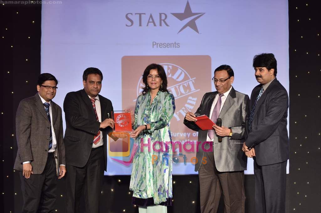 Zeenat Aman at Product of the Year Award in Taj Hotel on 28th March 2011 
