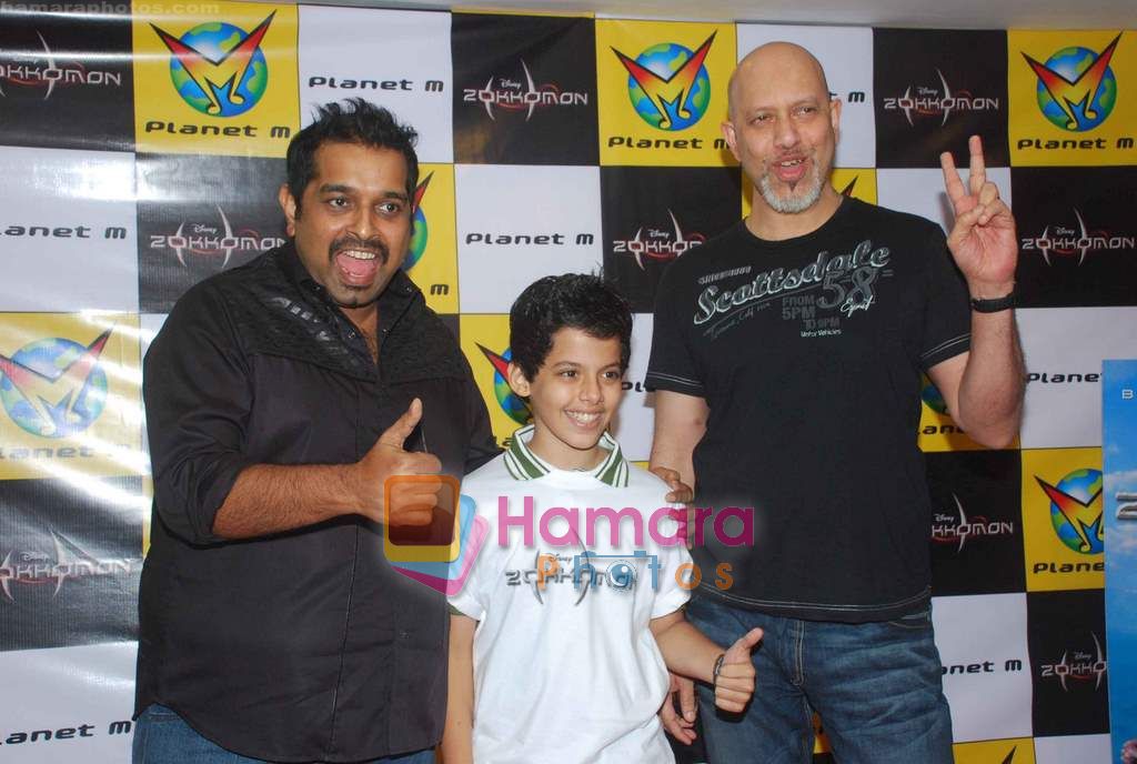 Loy, Shankar, Darsheel at the Music Launch of Disney's Zokkomon at Planet M on 31st March 2011-1 