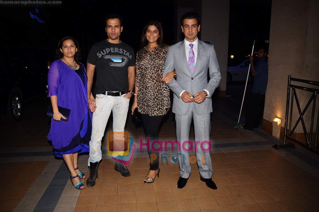 Rohit Roy, Ronit Roy at Femina Miss India Bash in Trilogy on 5th April 2011 