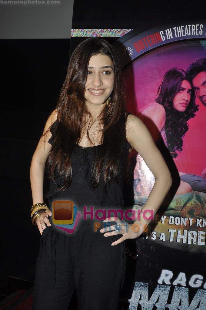 Kainaz Motivala at The first look launch of Ragini MMS in Cinemax, Mumbai on 6th April 2011 
