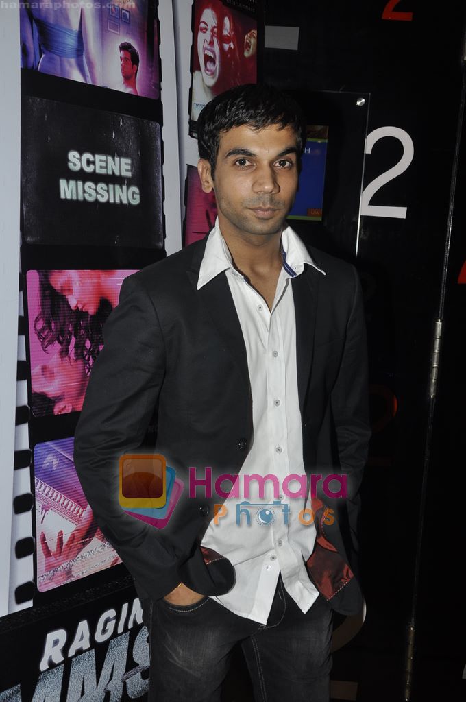 Raj Kumar Yadav at The first look launch of Ragini MMS in Cinemax, Mumbai on 6th April 2011 