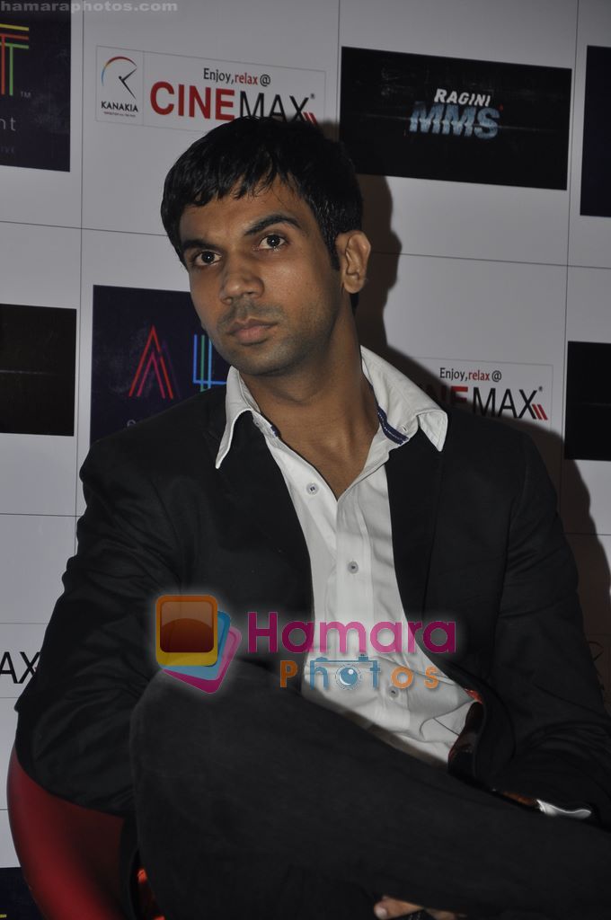 Raj Kumar Yadav at The first look launch of Ragini MMS in Cinemax, Mumbai on 6th April 2011 