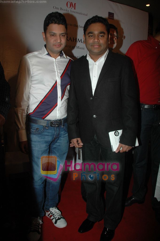 A R Rahman at the launch of AR Rahman's The Spirit of Music in Novotel, Mumbai on 6th April 2011 
