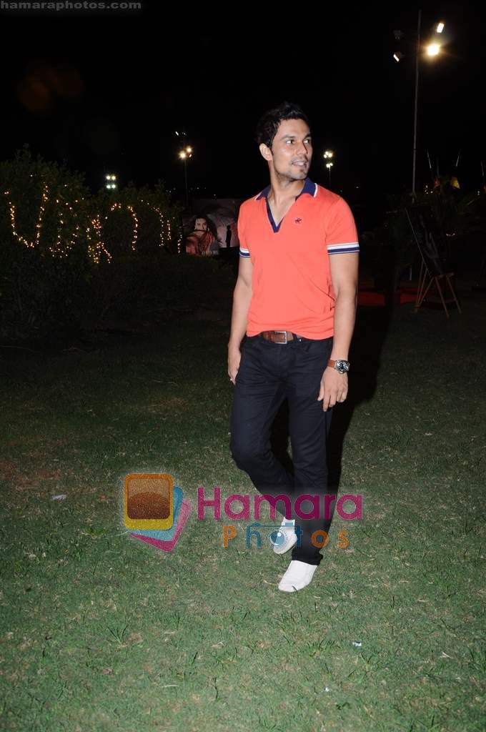 Randeep Hooda at the night Arena Polo Event in Polo Ground on 16th April 2011 