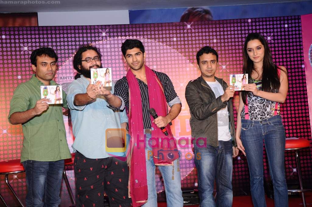 Bumpy, Taaha Shah, Ram Sampat, Shraddha Kapoor at Luv Ka The End press meet in Yash Raj Films on 19th April 2011 