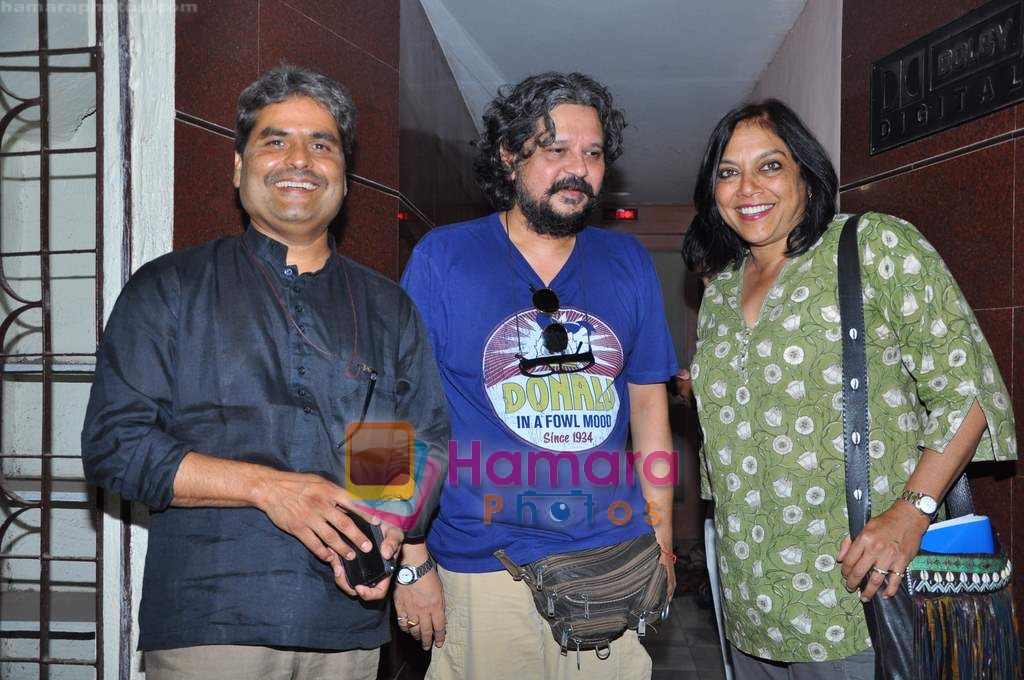 Vishal Bhardwaj, Amol Gupte, Mira Nair at the special screening of Stanley Ka Dabba in Ketnav on 27th April 2011 