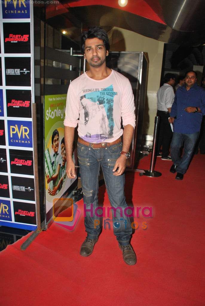 Nikhil Dwivedi at Fast and Furious 5 Indian Premiere in PVR, Juhu, Mumbai on 4th May 2011 