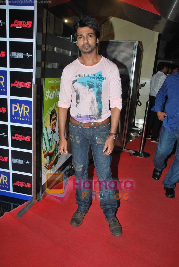 Nikhil Dwivedi at Fast and Furious 5 Indian Premiere in PVR, Juhu, Mumbai on 4th May 2011 