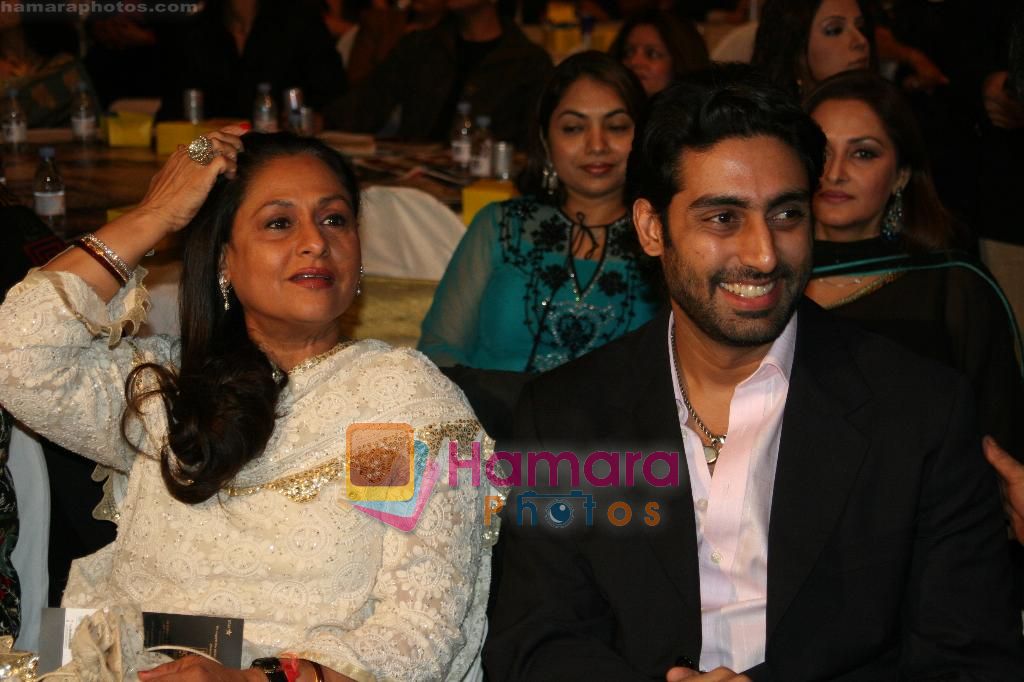 Abhishek with Jaya at Mother's day special in Mumbai on 6th May 2011