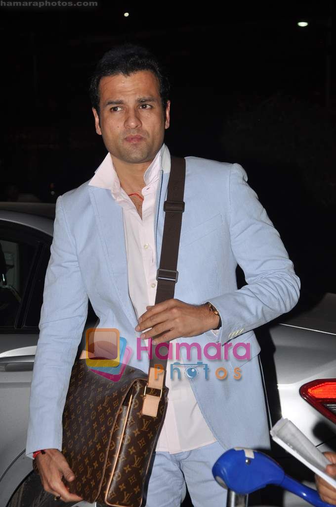 Rohit Roy leave for Cannes on 10th May 2011 