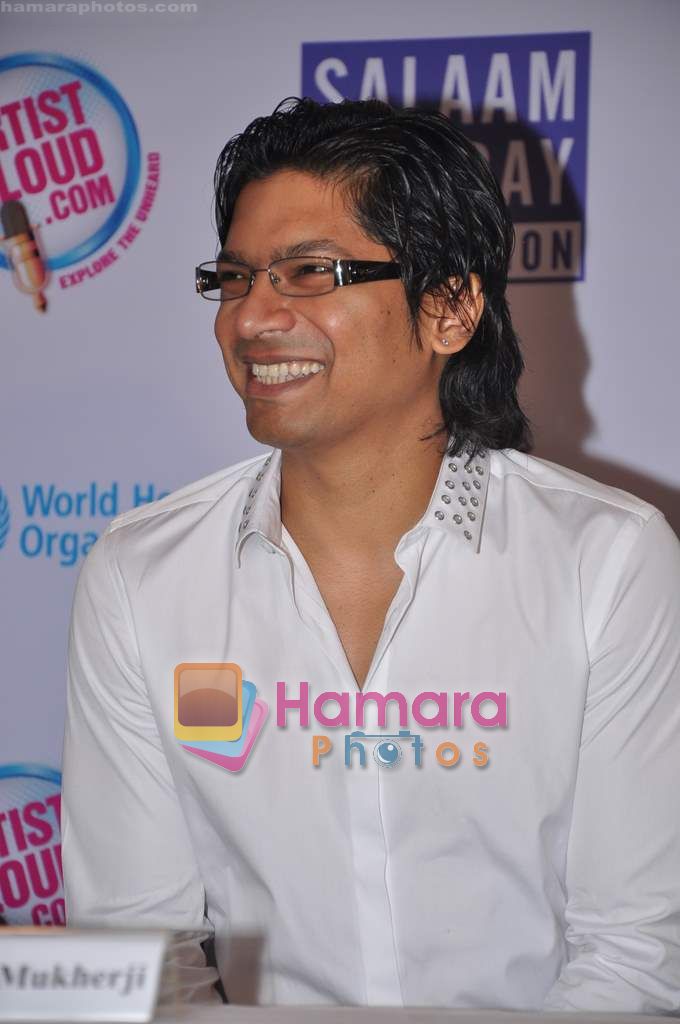 Shaan at Anti-tobacco campaign with Salaam Bombay Foundation and other NGOs in Tata Memorial, Parel on 10th May 2011 
