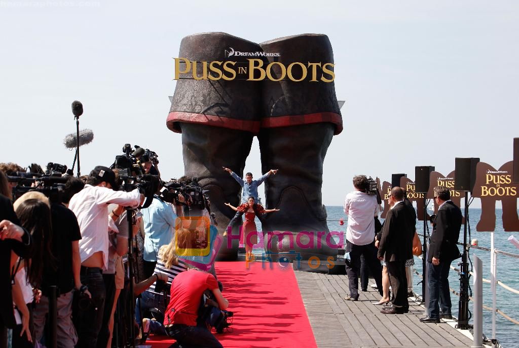 Salma Hayek at Puss in boots cannes premiere on 11th May 2011 