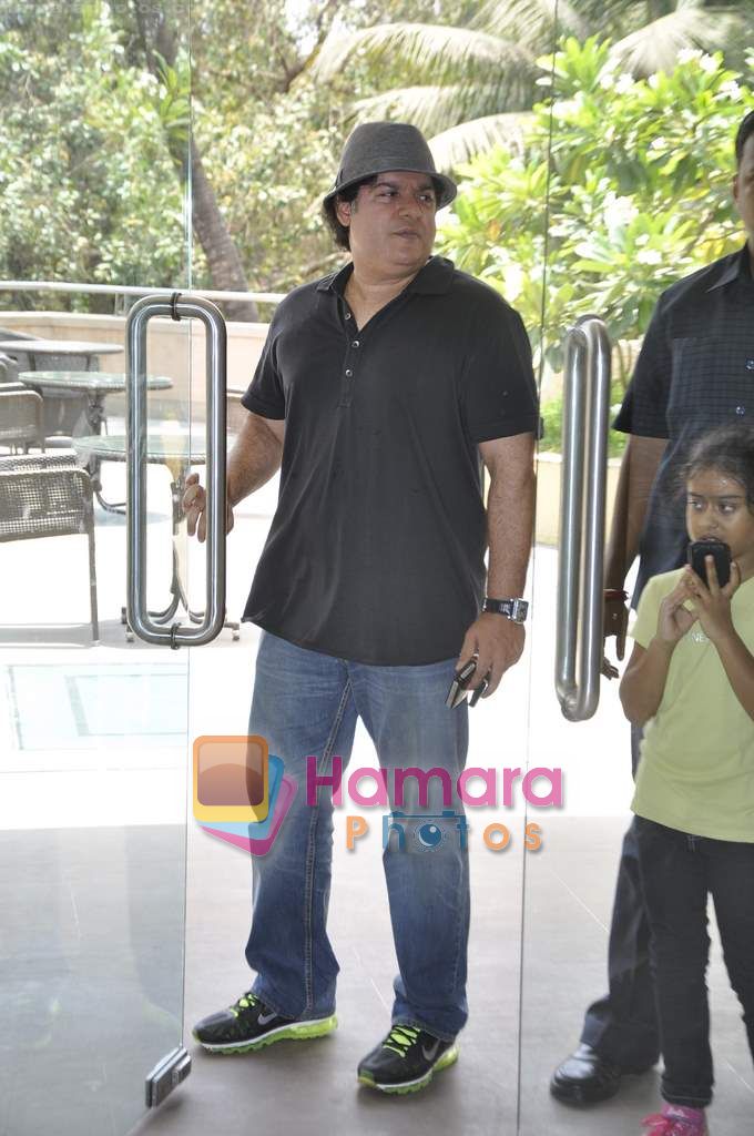 Ajay Devgan and daughter snapped at Novotel on 15th May 2011 