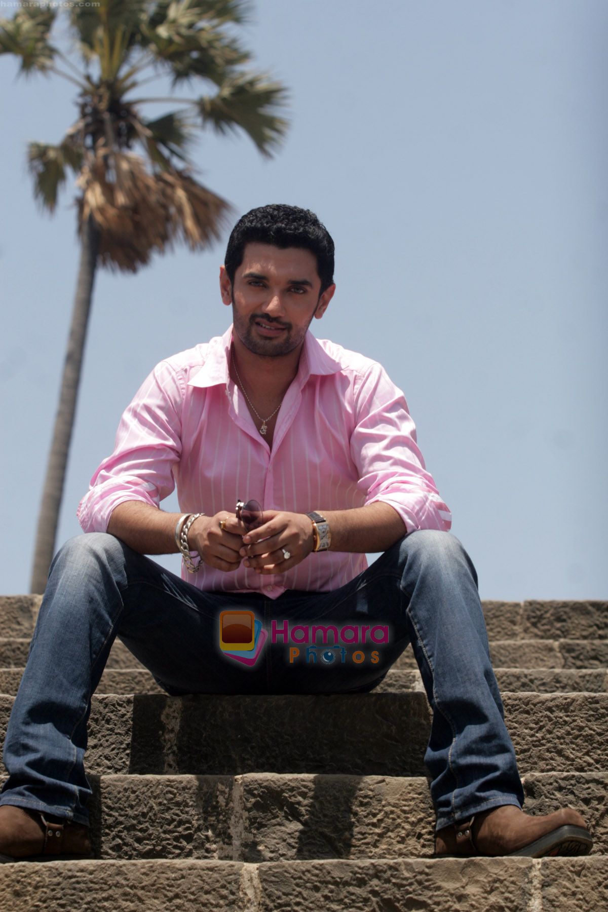 Chirag Paswan Shoots for his debut film One and Only in Bandra Fort on 15th May 2011 