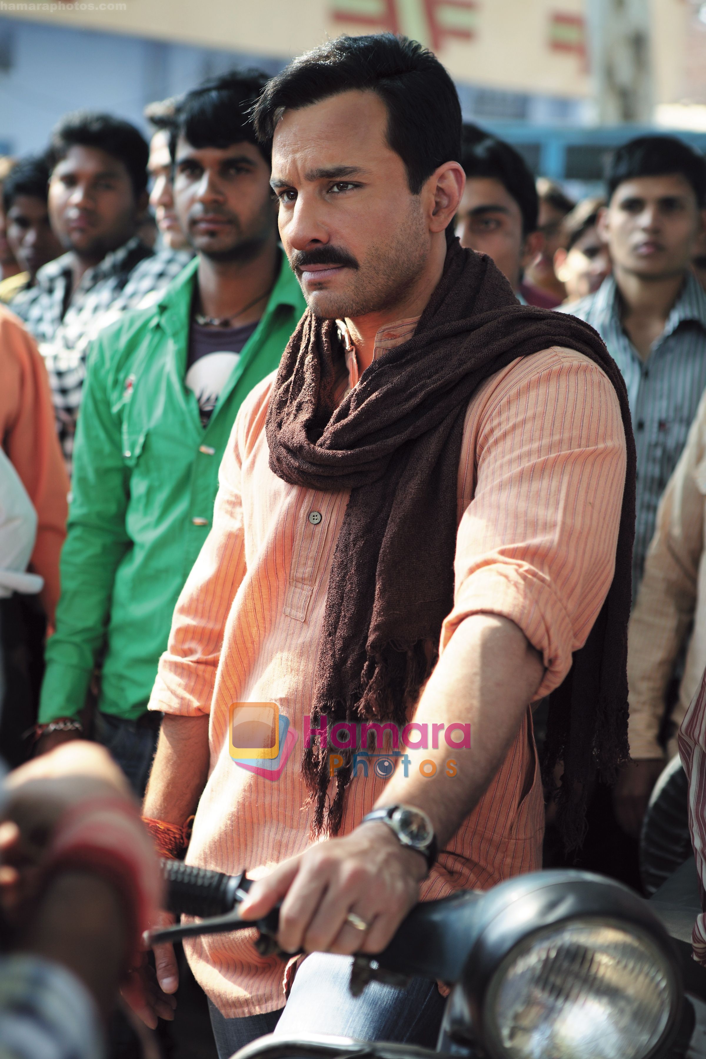 Saif Ali Khan in the still from movie Aarakshan 