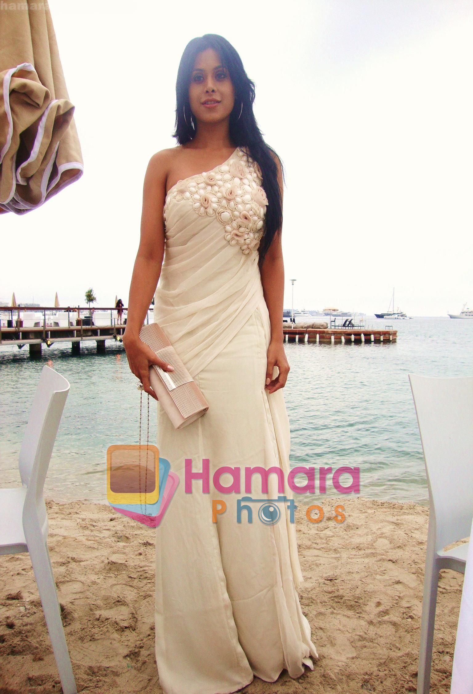 Reeth wearing Neeta Lulla's Gown on the Red Carpet in Cannes on 18th May 2011 
