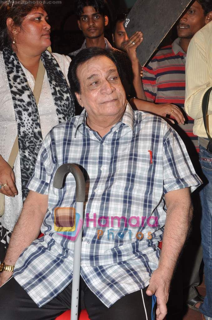 Kader Khan shoots for Andha Kanoon in Cinevista on 21st May 2011 