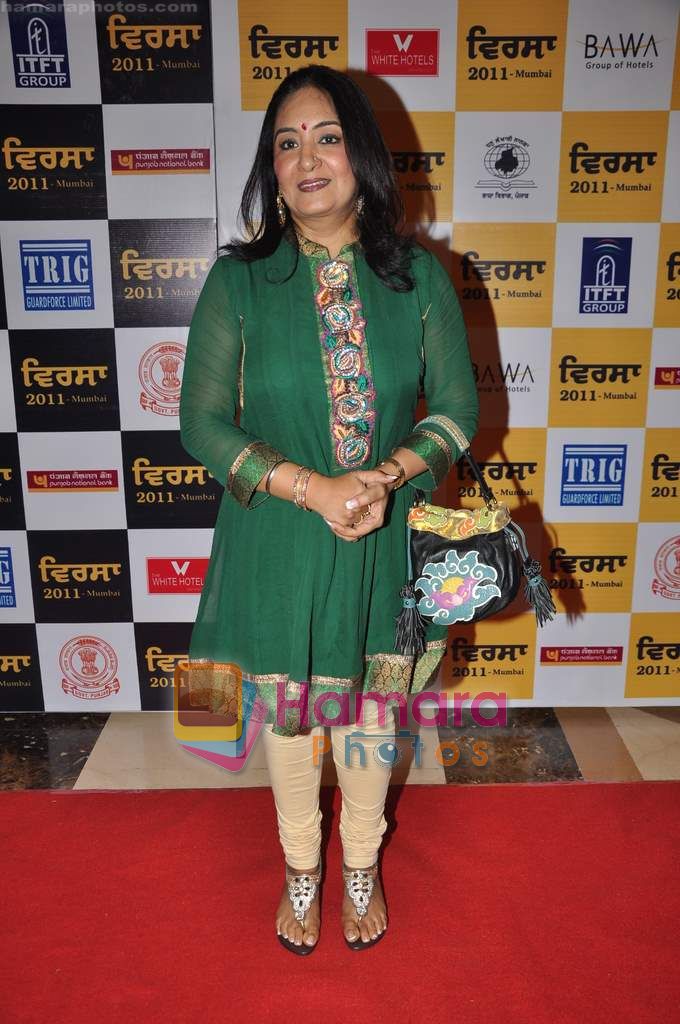 Jaspinder Narula at Punjabi Virsa Awards 2011 in J W Marriott, Mumbai on 22nd May 2011 