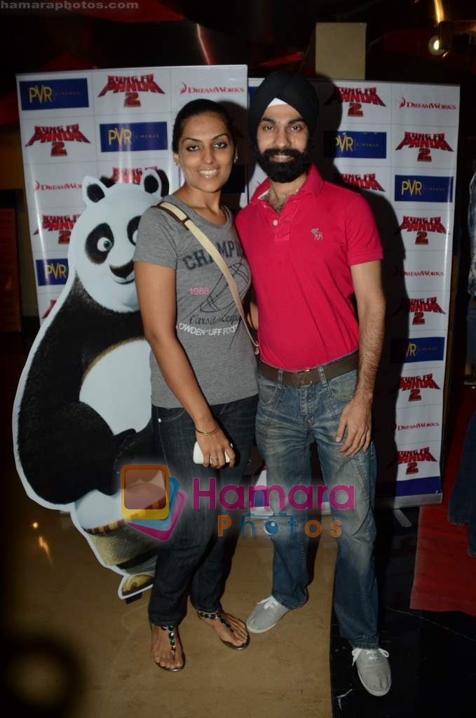 A D Singh at Kungfu Panda 2 premiere in PVR on 25th May 2011 