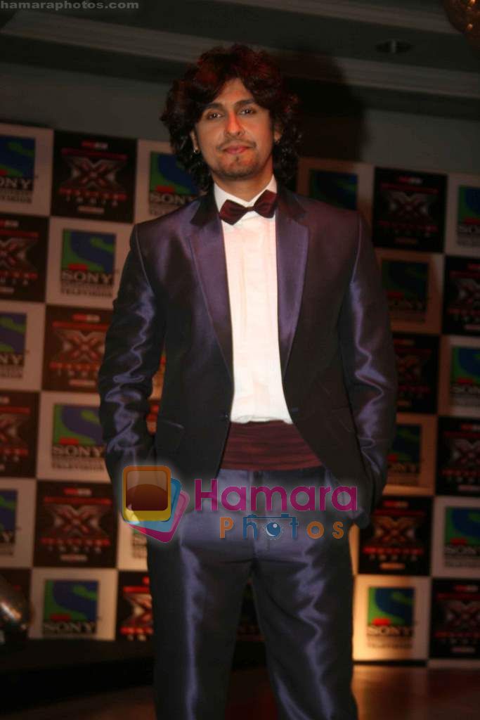 Sonu Nigam at Sony Entertainment Television announces launch of The world�s biggest singing show X Factor in Mumbai on 27th May 2011 