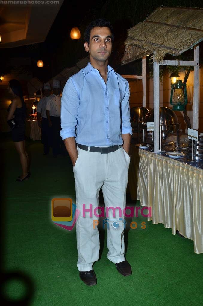 Raj Kumar Yadav at Ekta Kapoor's success party with three films in Juhu, Mumbai on 27th May 2011 