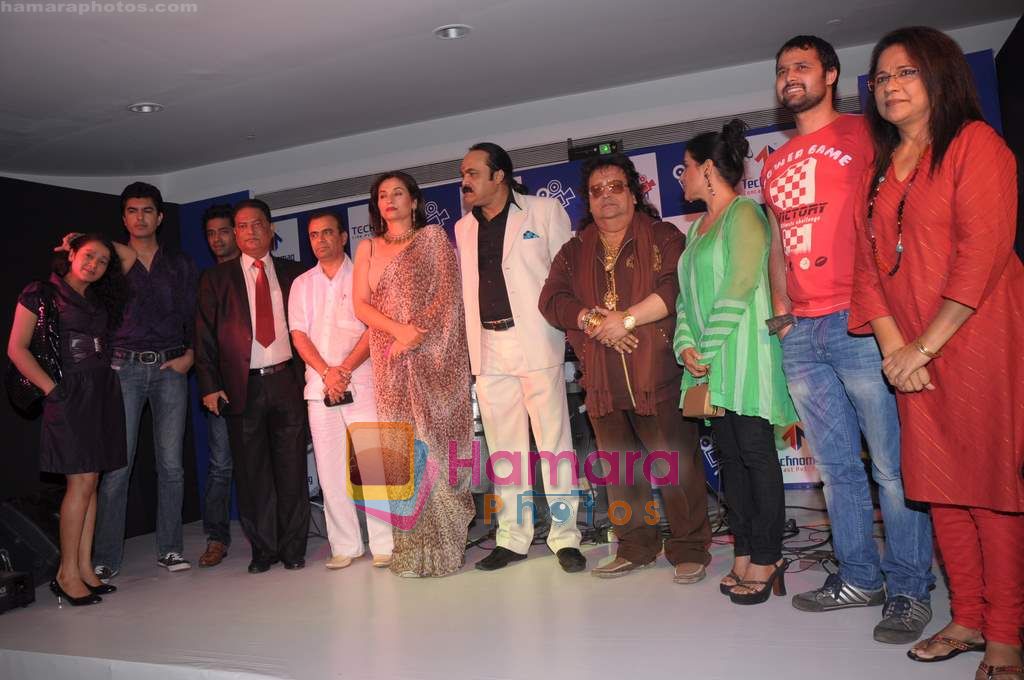Bappi Lahri, Salma Agha, Seema Biswas, Madhushree at Techno Cine Pvt Ltd launch in Sahara Star on 27th May 2011 