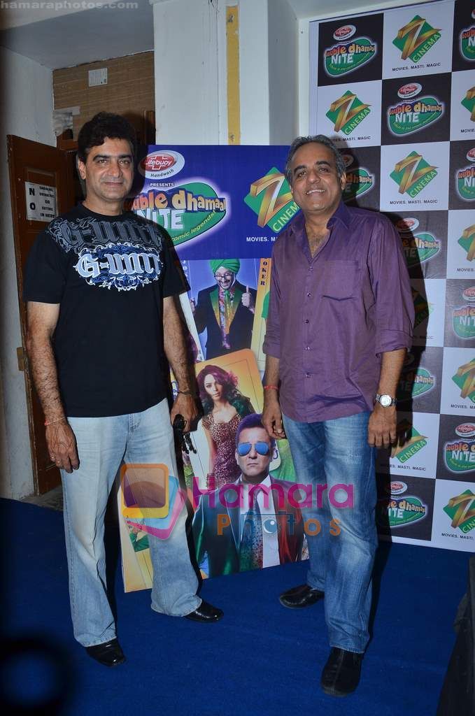 Indra Kumar, Ashok Thakeriaat the Zee Cinema Double Dhamaal nite in Filmistan on 2nd June  011 