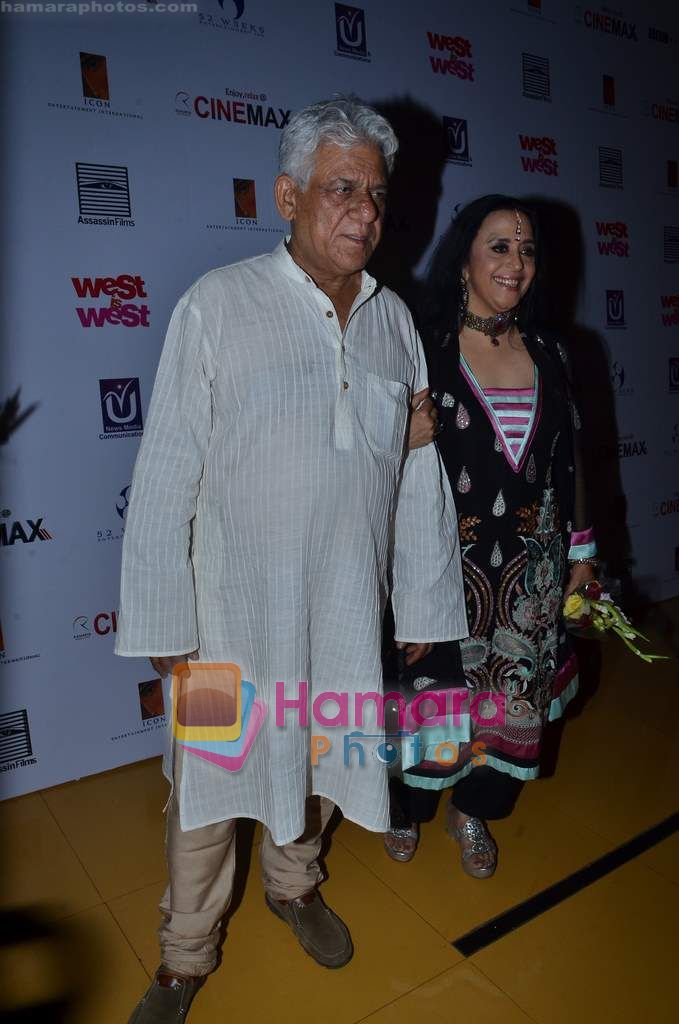 Om Puri, Ila Arun at West is West premiere in Cinemax on 8th June 2011 
