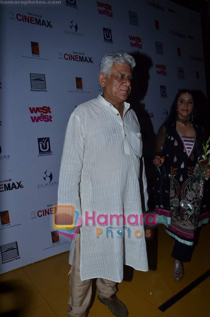 Om Puri, Ila Arun at West is West premiere in Cinemax on 8th June 2011 
